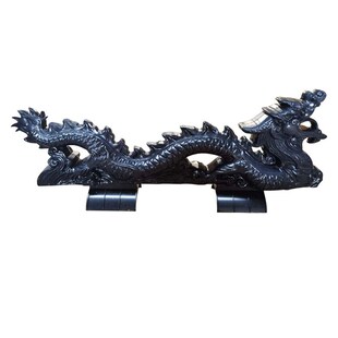 米龙戏珠 合成树脂瓦古建筑屋脊装饰祖庙寺院屋顶二龙戏