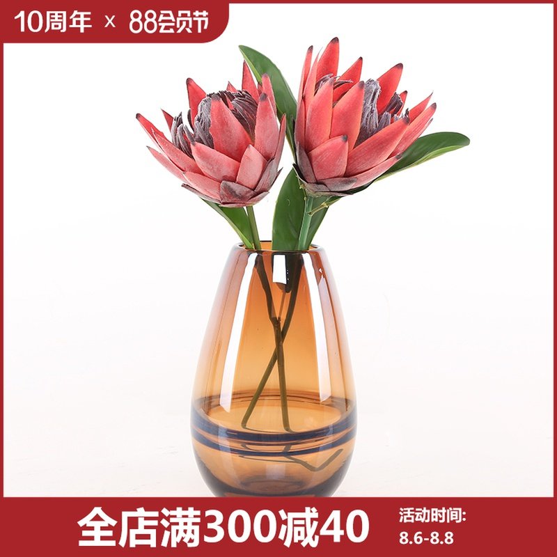 帝王仿真假家居客厅酒店样板间瓶插餐桌装饰摆设,家居饰品,仿真花/假花,淘宝优惠券,粉丝福利购,淘宝优惠卷