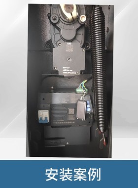 直流无刷伺服控制一体机空降闸广告栅栏板遥控升降