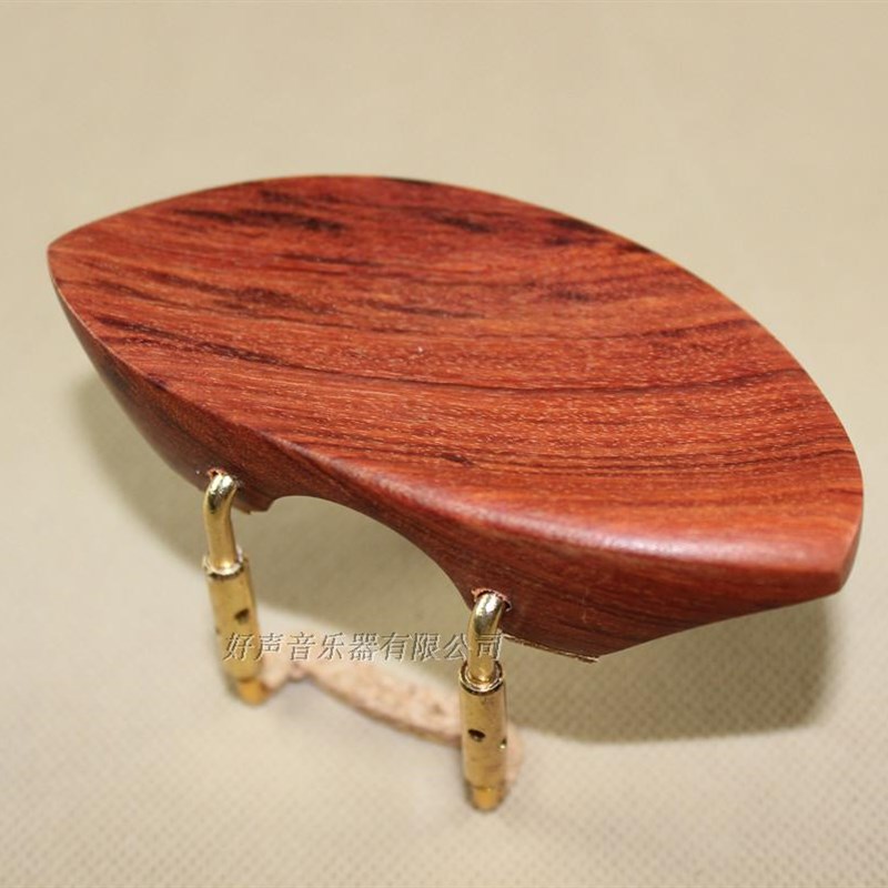 小提琴腮托 --3/-1/2-1/红檀小提琴中托  小提琴配件