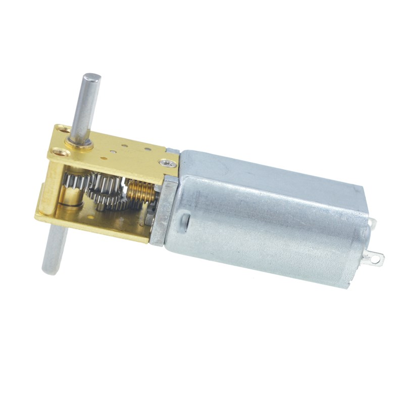 蜗轮蜗杆18-0减速马达 智能小车VVV微型直流齿轮低速电机