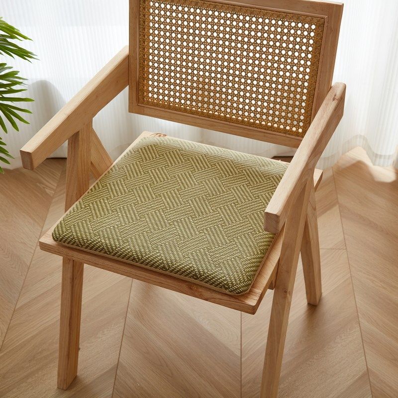 藤席餐椅垫夏季凉感藤编通风透气坐垫办公室久坐凉垫夏天椅子座垫,居家布艺,椅垫,淘宝优惠券,粉丝福利购,淘宝优惠卷