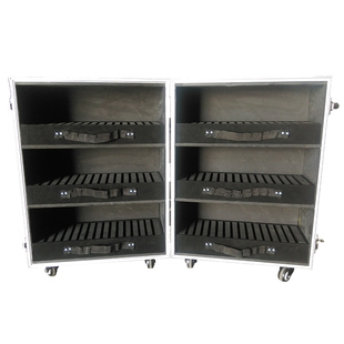 铝合金工具箱航空箱大号带轮拉杆工具箱密码锁仪器木工箱