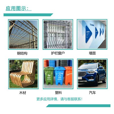 涂莲汽车油漆金属漆亮光纹理面漆黑色磨砂漆军车绿GY漆膜颜色漆