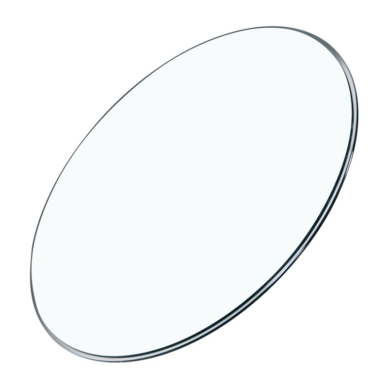 圆形钢化玻璃餐桌转盘家用实木茶几台面圆桌钢化玻璃桌面