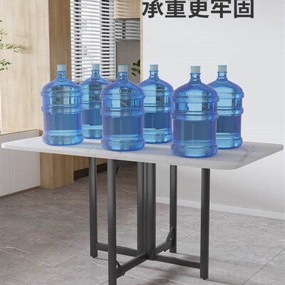 可移动餐桌折叠桌小户型租房家用宿舍摆摊卓子书桌简易桌椅组合