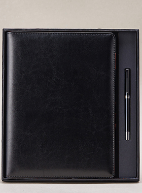 碧茂笔记本子软皮面拆卸扣环9记事本活页本外壳加厚横线页商务办