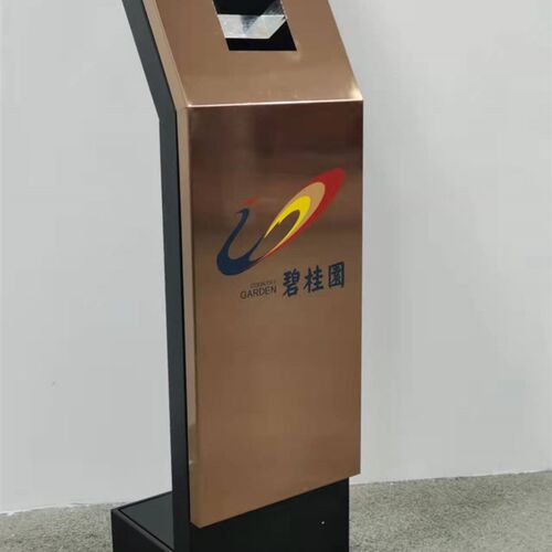 门口立柱楼宇视对讲立柱人脸识别门禁系统支架座门口底座