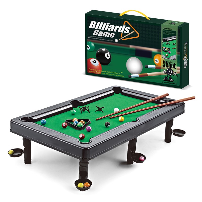 儿童益智台球桌面岁男孩家用迷你桌球台小型室内桌游互动