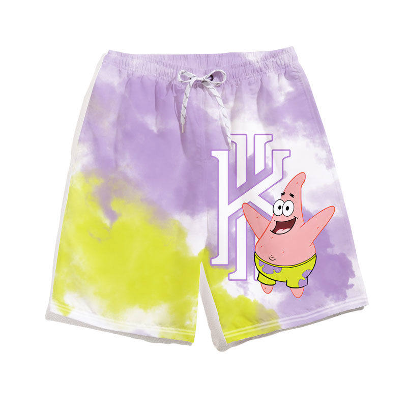 夏季动漫海绵宝宝派大星蟹老板短裤男女休闲裤潮流海边沙滩裤子,男装,休闲运动套装,淘宝优惠券,粉丝福利购,淘宝优惠卷
