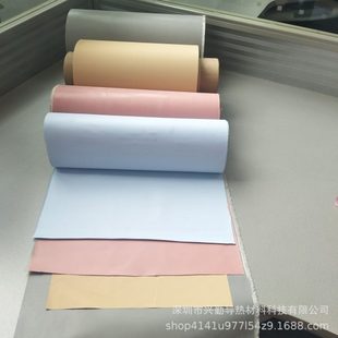 长促JA1000导热绝缘布矽胶布导热绝缘材料绝缘垫片可分切冲型