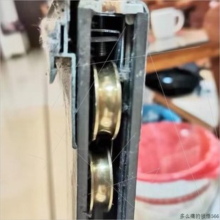 4个装 老式 滚轮铝合金滑轮窗户推拉门窗铜轮子移门玻璃不锈钢828