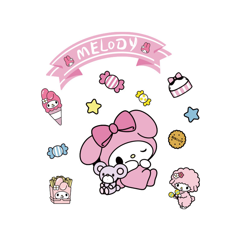 美乐蒂儿童房墙面装饰男女孩生床头公卧室房间卡通壁纸画布置,家居饰品,文化墙贴,淘宝优惠券,粉丝福利购,淘宝优惠卷