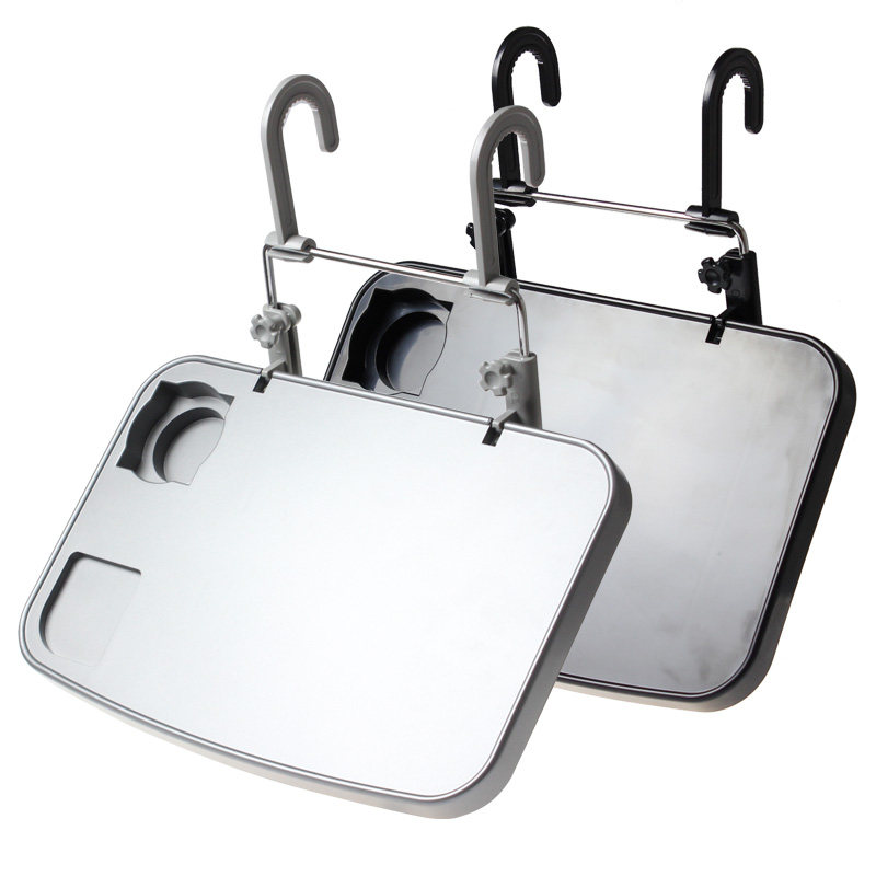 舜威汽车用方向盘椅背悬挂式折叠餐桌工作台电脑桌小餐台办公