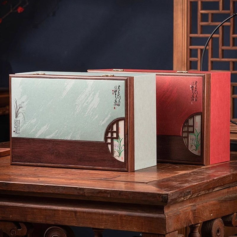 茶叶罐包装盒空礼盒装空盒子礼品盒绿茶白茶红茶龙井瓷罐通用订制