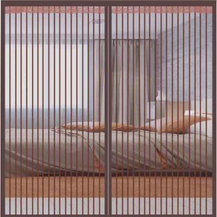 魔术贴防蚊门帘可收纳磁铁对吸纱网家用磁性卧高档定制自粘款 夏季