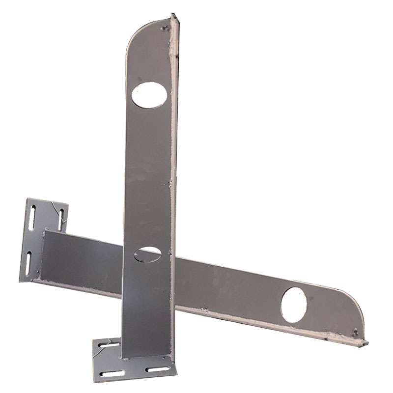 铁/不锈钢雨棚钢梁雨篷支架门头雨搭钢结构玻璃幕墙抓件T型H型