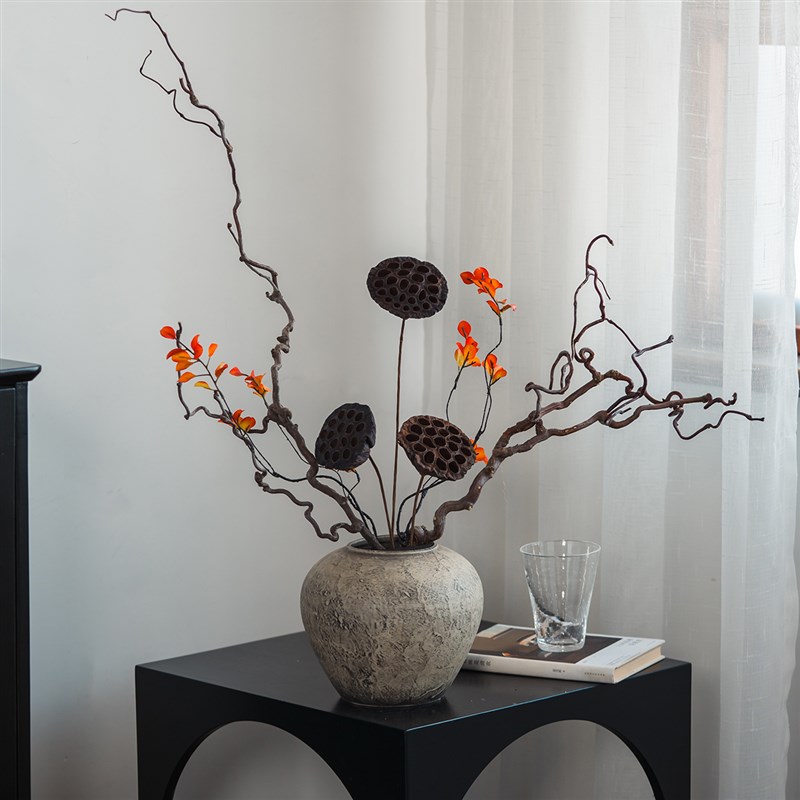 森空间仿真花高级感逼真插花装饰客厅玄关高级感桌面软装