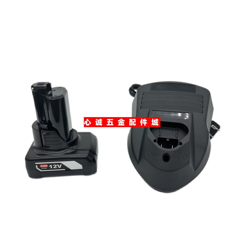 适用BOSCH博世电动工n具锂电池博士12v手电钻10.8V充电器GSR120-l