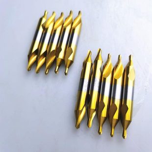 含钴涂层中心钻m35速钢黄镀钛不锈钢用A1A2 厂促JSG A3A4A5