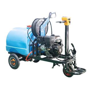 00升电动高压清洗车站架实心轮小型1500kg水压迷你型清洗车