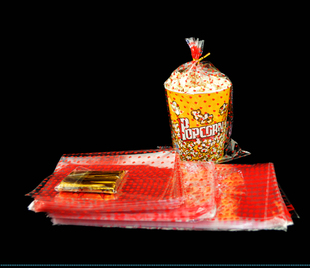 32 46盎司爆米花包装袋 爆米花桶专用包装袋子 包装袋透明袋