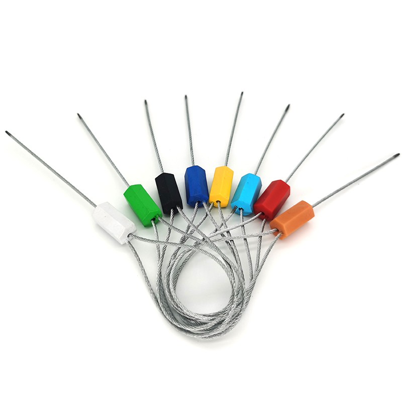 钢丝铅封一次性油罐车集装箱封条塑料水电表锁扣物流防盗封签扎带