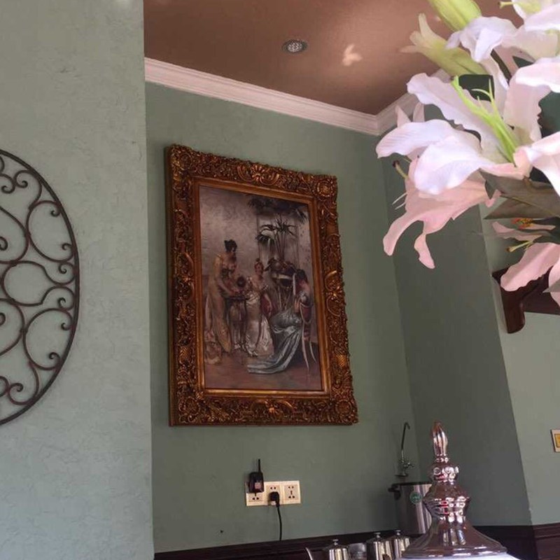 欧式复古油画框相片框装饰框影楼结婚照卧室装饰框玄关壁挂婚庆框