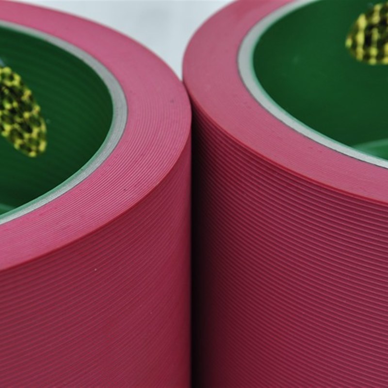 红旗桥牌寸红色高耐磨砻谷机胶辊 打米机胶轮 稻谷脱壳胶辊