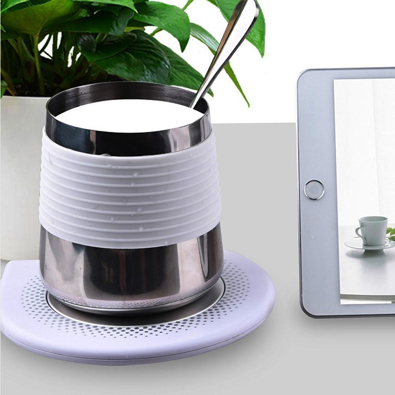 超薄保温ub加热暖杯垫55度暖杯器恒温牛奶咖啡保暖碟便捷不挑杯