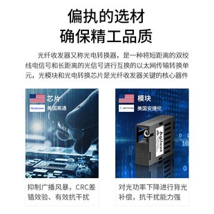 千兆单模单纤光纤收发器 光电转换器 ONG 博扬