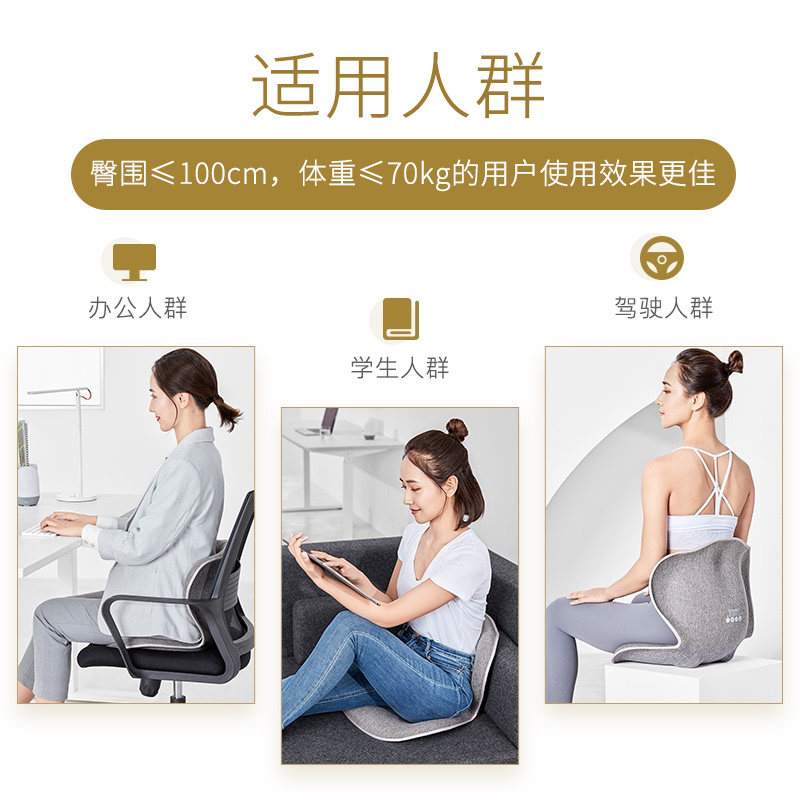乐班(lnd) 瓣坐垫 办公室护腰靠垫矫姿美臀塑形腰靠久坐累,居家布艺,美臀垫/保健坐垫,淘宝优惠券,粉丝福利购,淘宝优惠卷