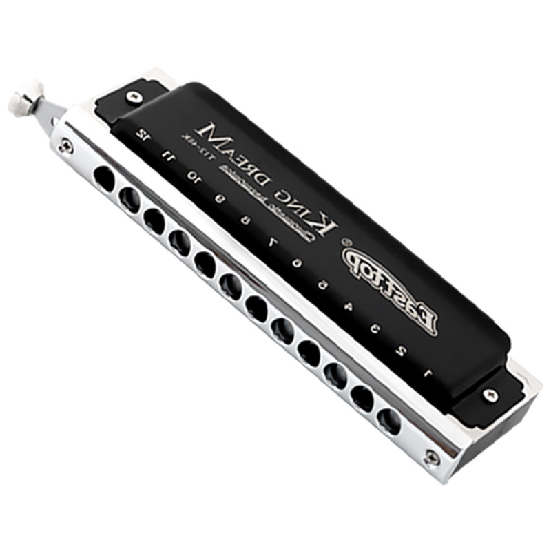 东方鼎金色梦想者孔半音阶口琴演奏初学练习调T