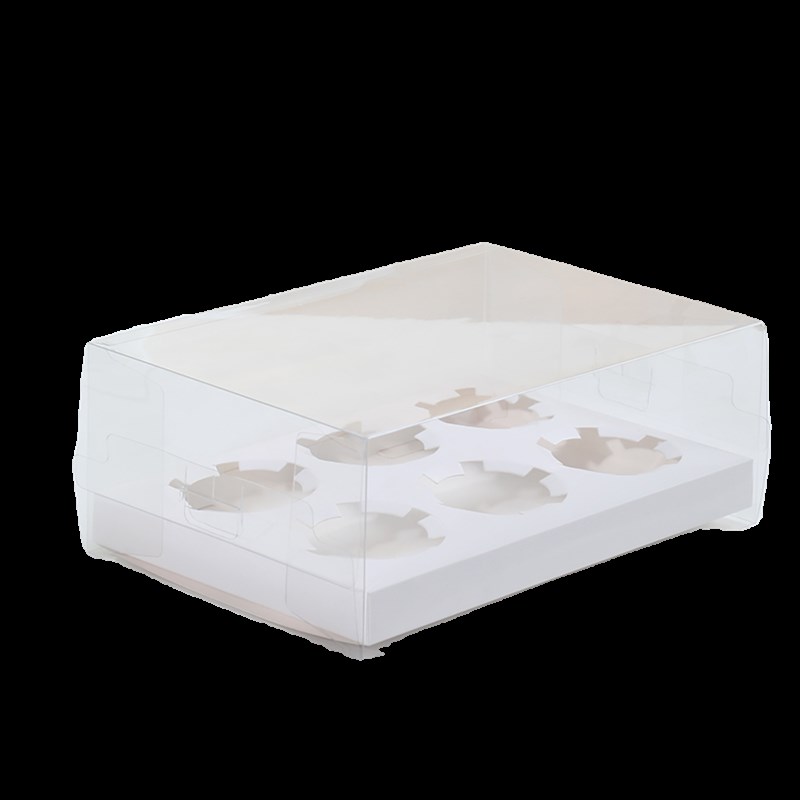 蛋糕盒杯子盒纸杯蛋糕盒子4粒6定制8包装盒子透明雪花酥蛋挞盒子