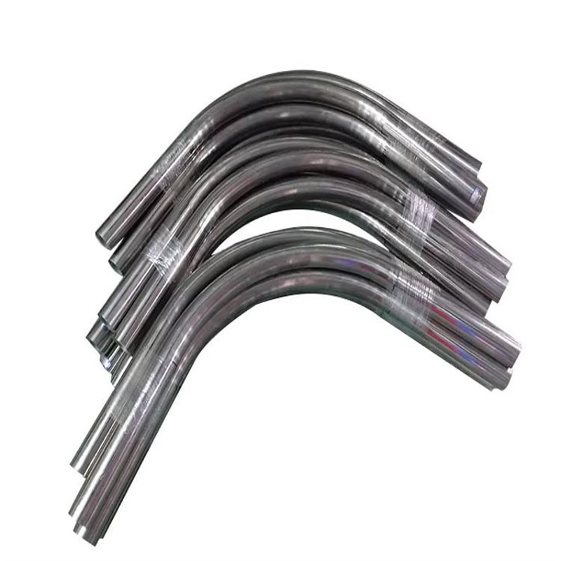 浙江宁波不锈钢弯管201大月弯中央供料集中吸料管道连接器51R角90