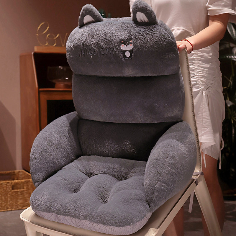 坐垫椅垫屁股垫办公室久坐靠背靠垫一体屁垫学生椅子垫子加厚座垫,居家布艺,椅垫,淘宝优惠券,粉丝福利购,淘宝优惠卷
