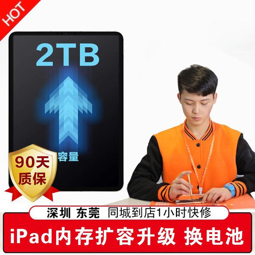 适用平板iPad扩容mini6/Pro3/Air2/4/5/2018升级扩内存更换硬盘