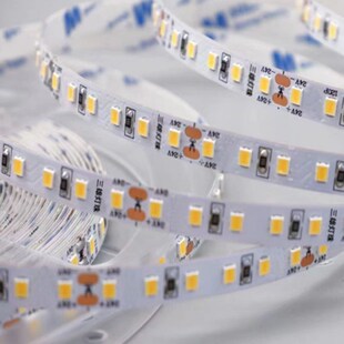 24V低压灯带电镀板4000K高亮线型灯线条灯高显指铝型材全光谱8MM