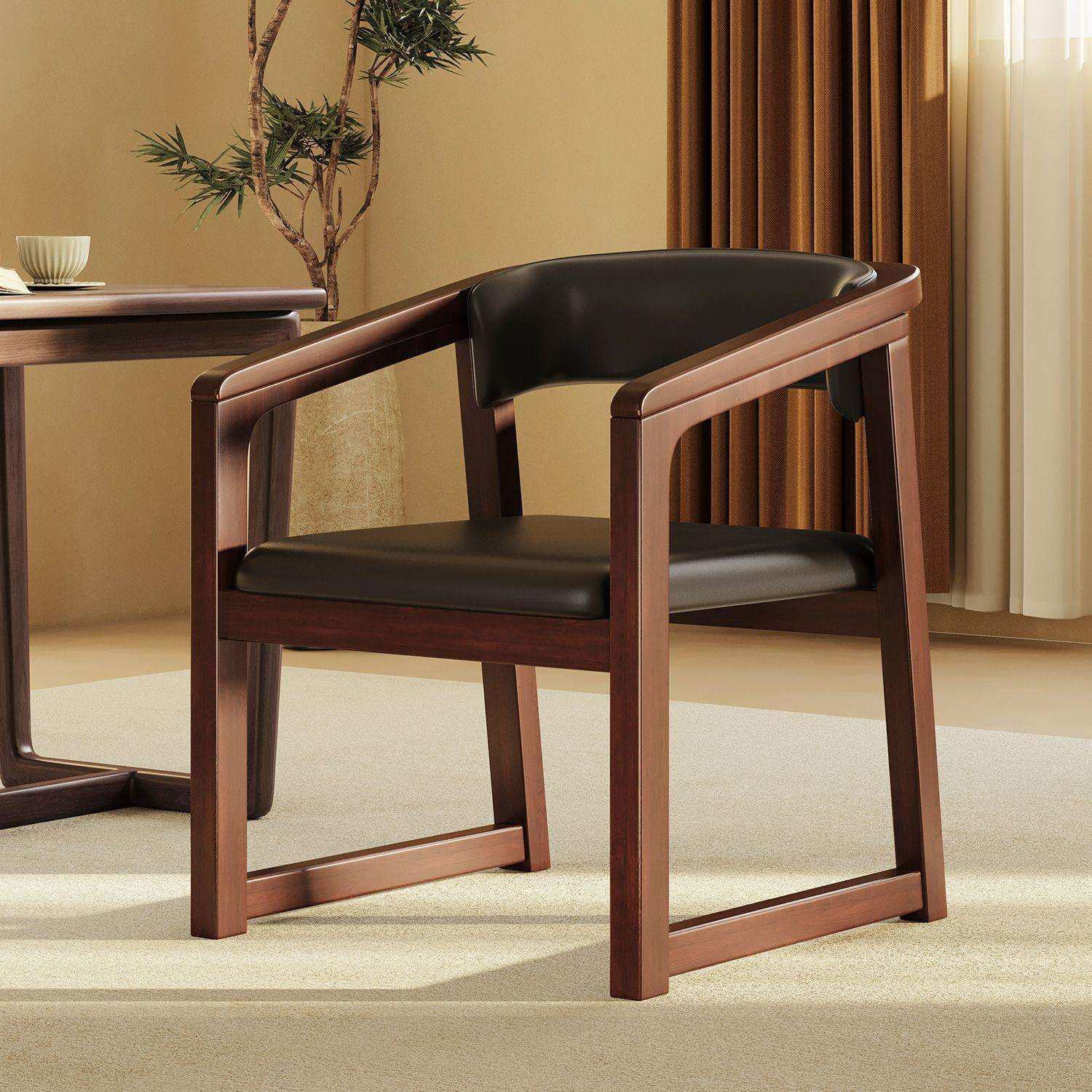 实木椅子北欧茶椅扶手椅现代家用中式靠背简约客厅靠背椅椅子,3C数码配件,USB灯,淘宝优惠券,粉丝福利购,淘宝优惠卷