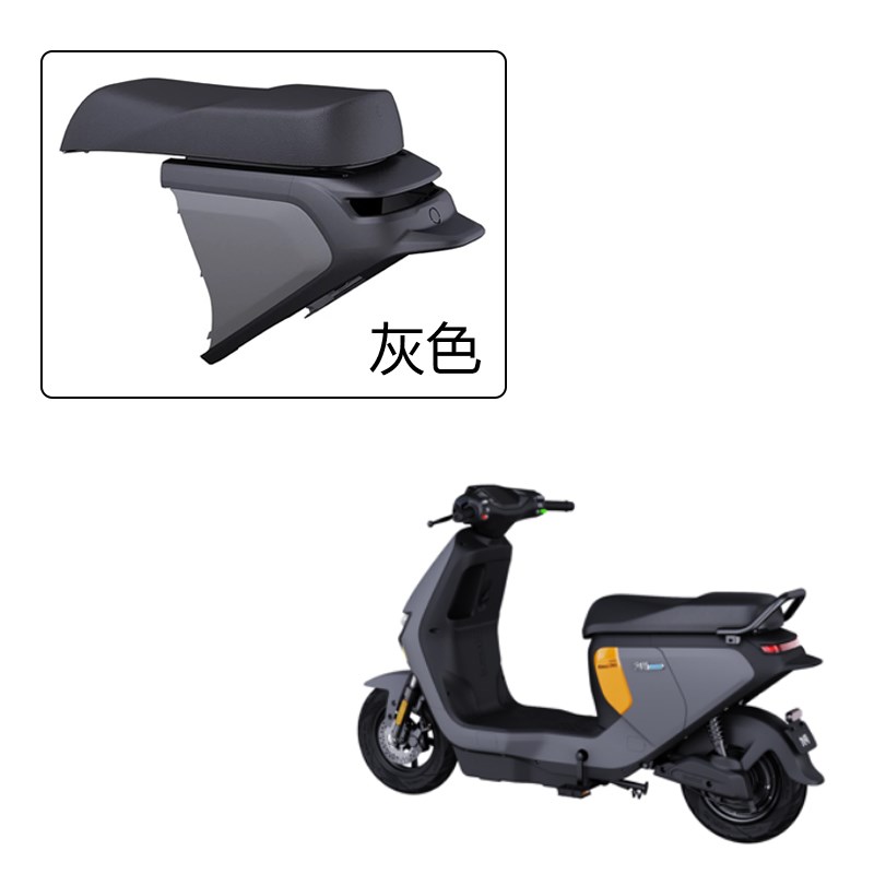 九号电动车fzmix一体座椅fmixF30C拓展座椅加长改装双人配件