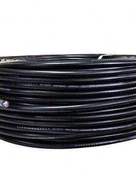 RVV护*多8003RVV黑色方质优电线.  套80. 米  10 平3芯芯护套线