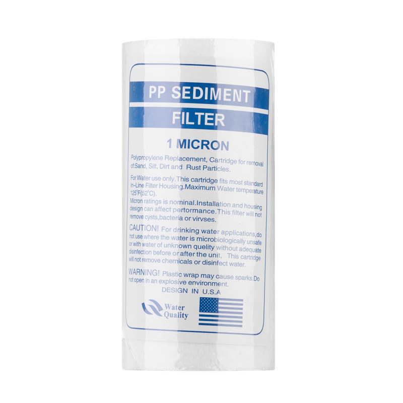 净水器通用滤芯5寸10寸20寸过滤pp棉1微米5微米前置大胖pp棉滤芯