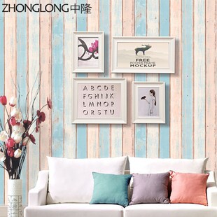 家具翻新贴纸 壁橱桌子贴木板的墙贴 仿木纹墙纸家居卧室门贴自粘