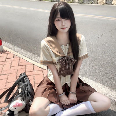 不眠岛JK原创【嘟嘟熊】水手服女