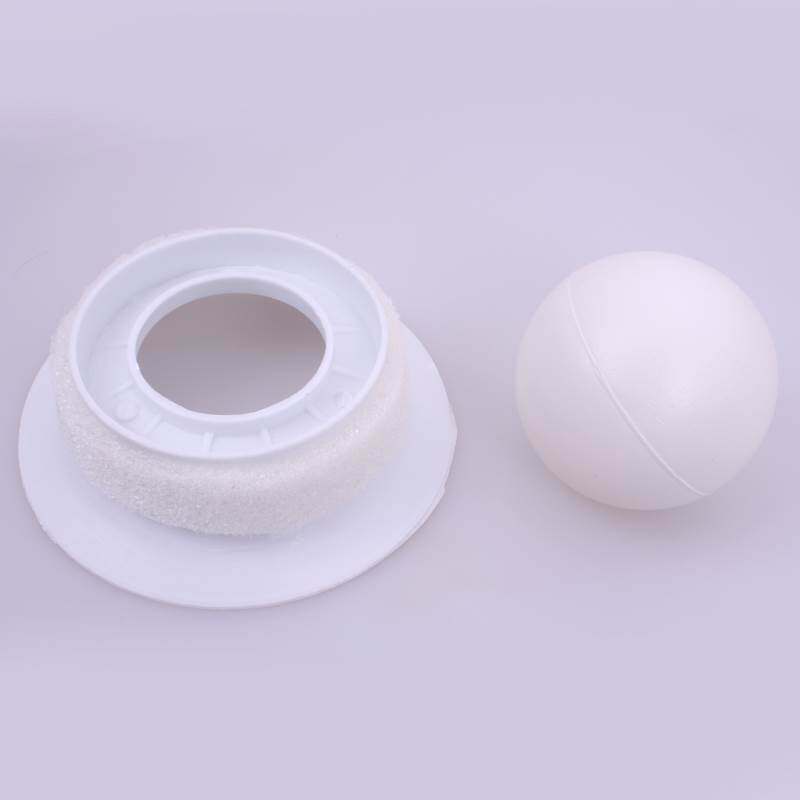 圆形浮球盖洞遮配件厕所蹲坑堵臭器浮球便盆隔臭器防臭器神器防堵