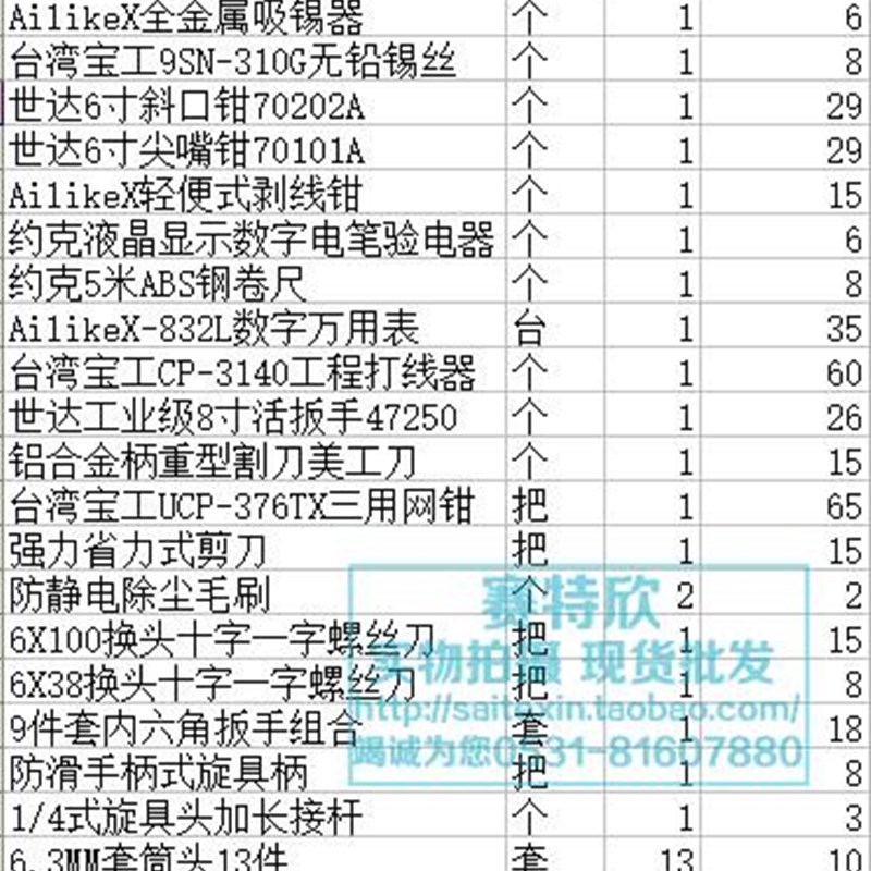 AilikeX-37件综合布线工具箱 省技能大赛电讯网络维保组合工具套图片