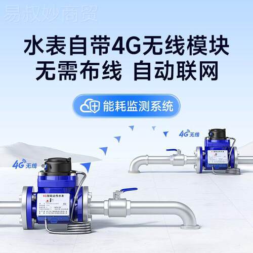 工业大口径智能水表TEZ 4BG/N无线远传水表法兰水表/DN50100赠系