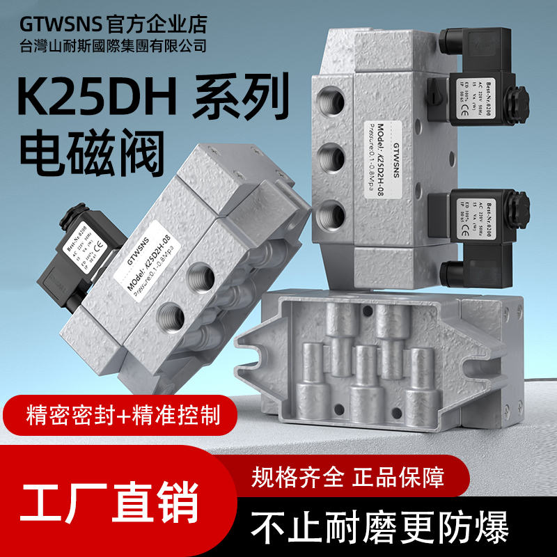 台湾山耐斯集团电磁阀K25DH-6