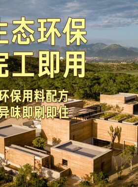 诗尔丹夯土漆民宿外墙肌理复古墙面漆室内做旧艺术漆泥巴艺术涂料