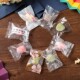 网红奶枣包装 袋机封饼干雪花酥自封袋子曲奇饼干袋磨砂机封袋